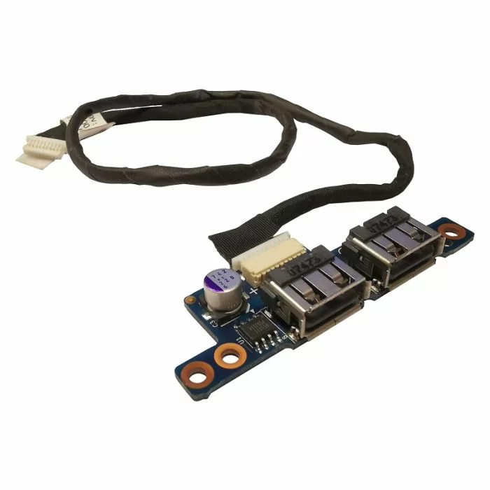 HP Presario G7000 C700 USB Ports Board LS-3731P DC02000FR00