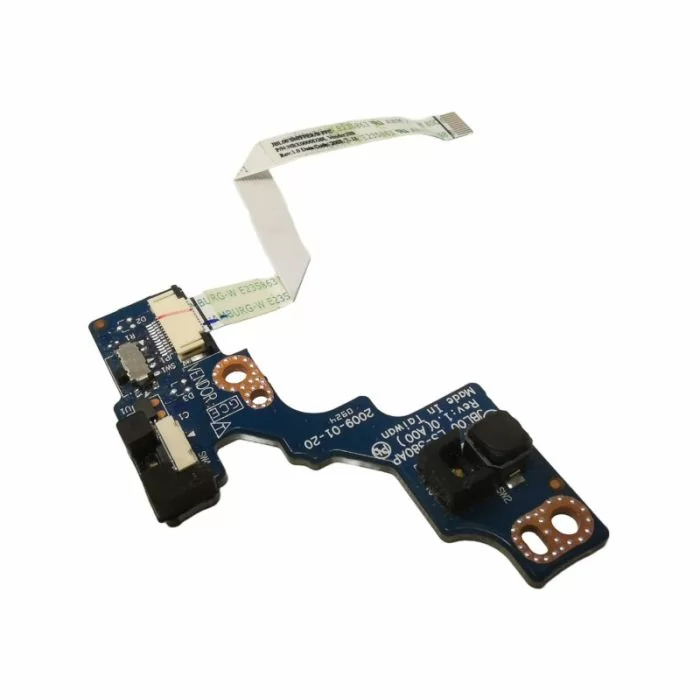 Dell Latitude E6400 Power Button Board with Cable 0D459C LS-380AP LS-3807P