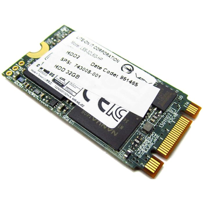 32GB Lite-On LSS-32L6G-HP SSD M.2 2242 NGFF Laptop Solid State Drive 743008-001