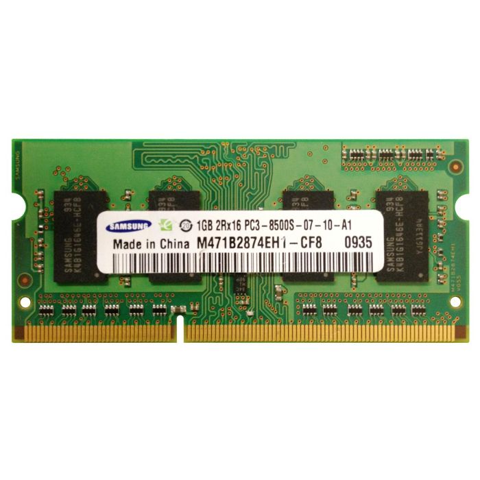 1GB Samsung DDR3 PC3-8500 Sodimm Laptop RAM Memory M471B2874EH1-CF8