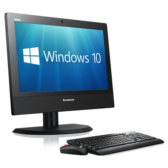 Lenovo ThinkCentre M73z 20" All-In-One Desktop PC (1600x900 Intel Core i3-4130 8GB 500GB DVDRW WebCam WiFi Windows 10 Professional 64Bit)