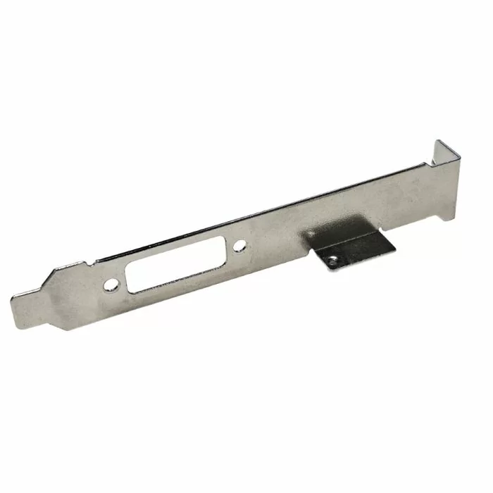 Full height dms-59 graphics card bracket rear view