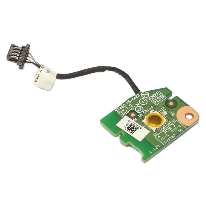 Lenovo ThinkPad T460s Power Button Switch & Cable NS-A422 DC02001VR20