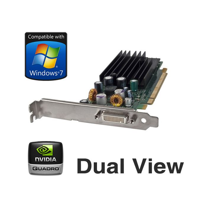 PNY nVidia Quadro NVS 285 DMS-59 Dual View PCI-E Graphics Card VCQ285NVS-PCIEX16