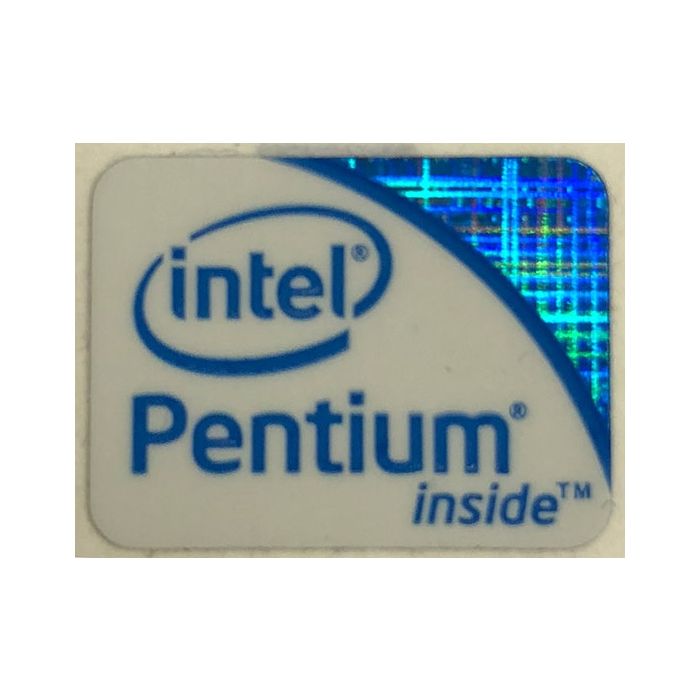 Buy the Genuine Intel Pentium Inside Case Badge Sticker (2nd 3rd...