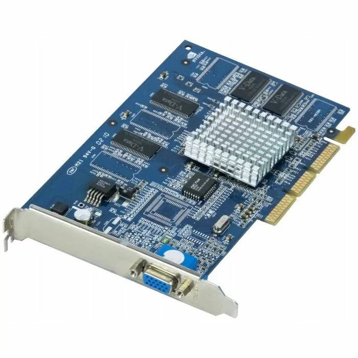 Pine nVidia GeForce2 MX200 32MB AGP TV-out Graphics Card PV-T07K-BT
