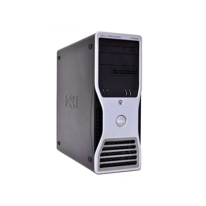 Dell Precision T3500 Workstation Xeon W3503 Quad Core 8GB 500GB DVD Windows 10 Professional 64bit
