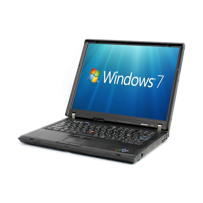 Lenovo ThinkPad R60 9757 15" Core Duo T2400 2GB WiFi DVD Windows 7 Laptop