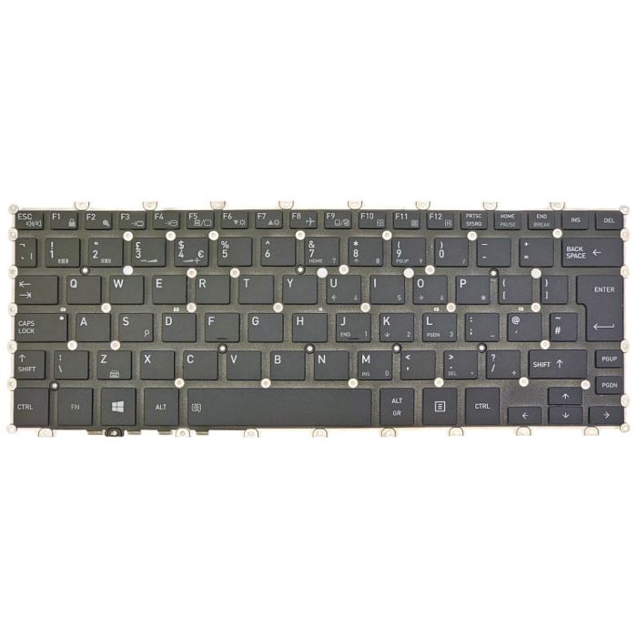 Toshiba Portege X20W UK QWERTY Keyboard - Non-Backlit - G83C000HS5EN