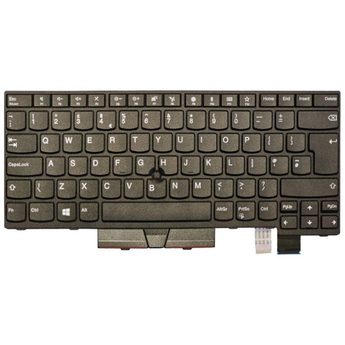 Lenovo ThinkPad T470 T480 UK Layout Laptop Keyboard (Faulty Mouse Keys) 01AX475