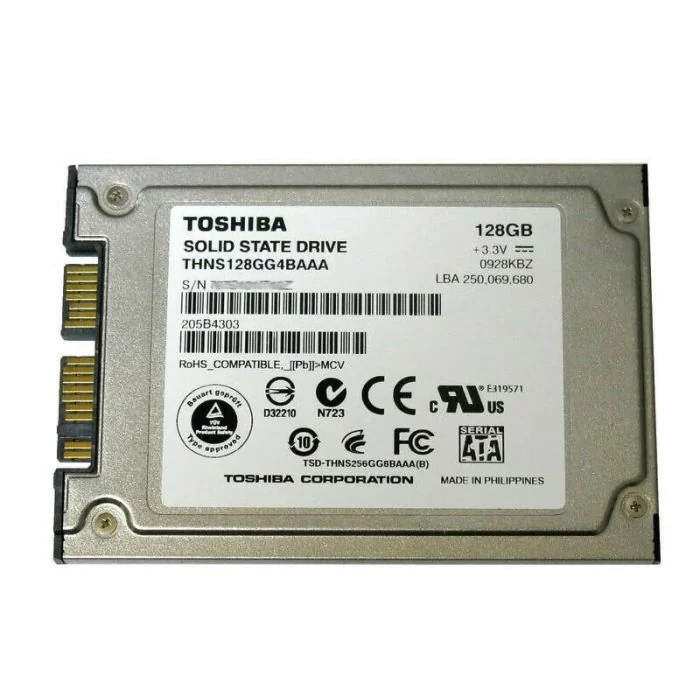 128GB Toshiba THNS128GG4BAAA 1.8" uSATA MLC SSD Laptop Solid State Drive