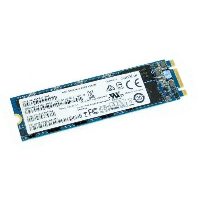 SanDisk SD8SN8U-128G-1006 X400 Series 128GB SATA 6Gb/s M.2 2280 Solid State Drive