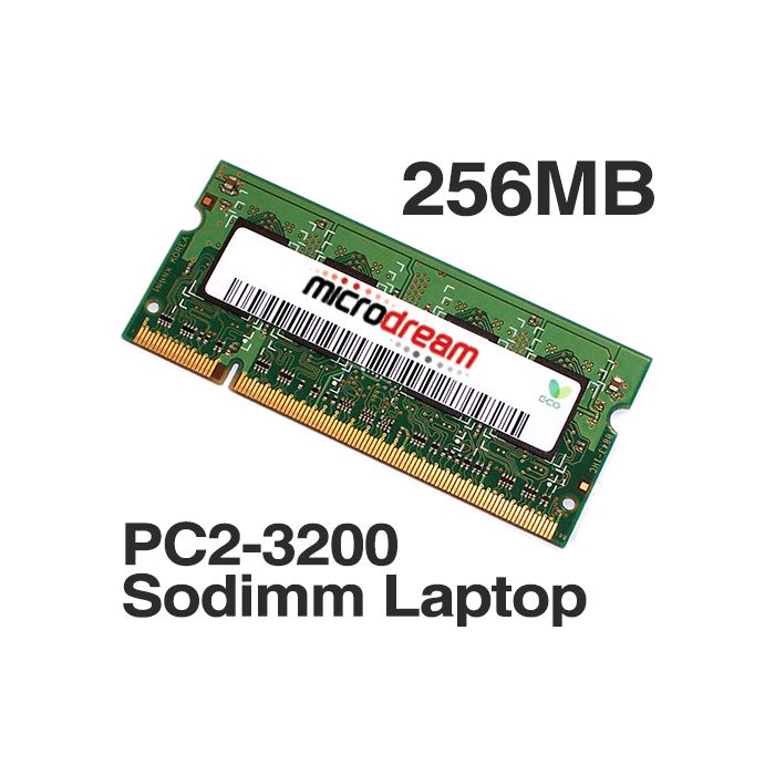 256MB PC2-3200 400MHz 200Pin DDR2 Sodimm Laptop Memory RAM