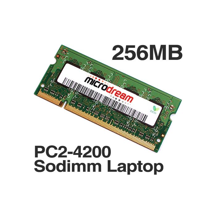 256MB PC2-4200 533MHz 200Pin DDR2 Sodimm Laptop Memory RAM