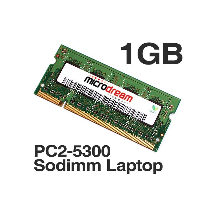 1GB PC2-5300 667MHz 200Pin DDR2 Sodimm Laptop Memory RAM