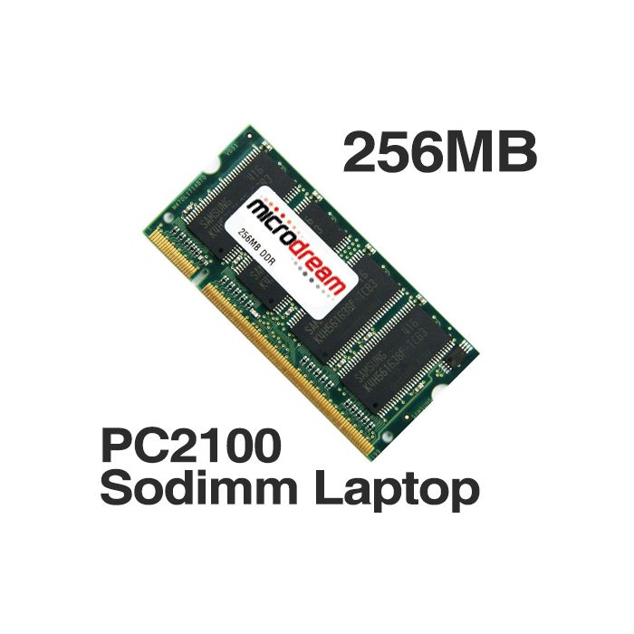 256MB PC2100 266MHz 200Pin DDR Sodimm Laptop Memory RAM