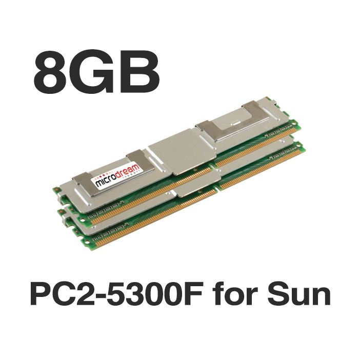 8GB (2x4GB) DDR2 1.5V PC2-5300F for Sun T6340 T5440 T5140 T5240 T5440