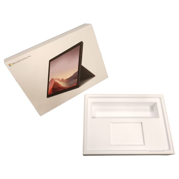 Microsoft Surface Pro 7 Black 12.3 Inch Tablet Empty Box with Inserts Only