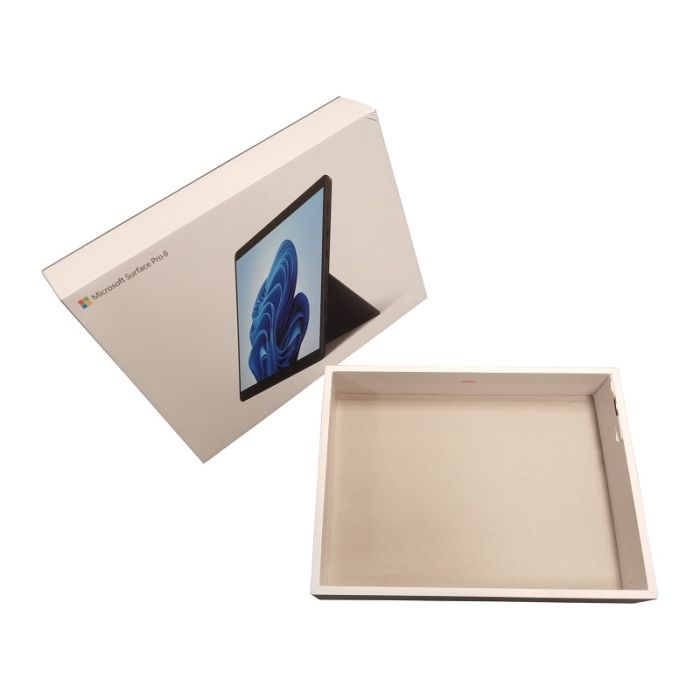Microsoft Surface Pro 8 Graphite 13 Inch Tablet Empty Box Only (No Inserts)