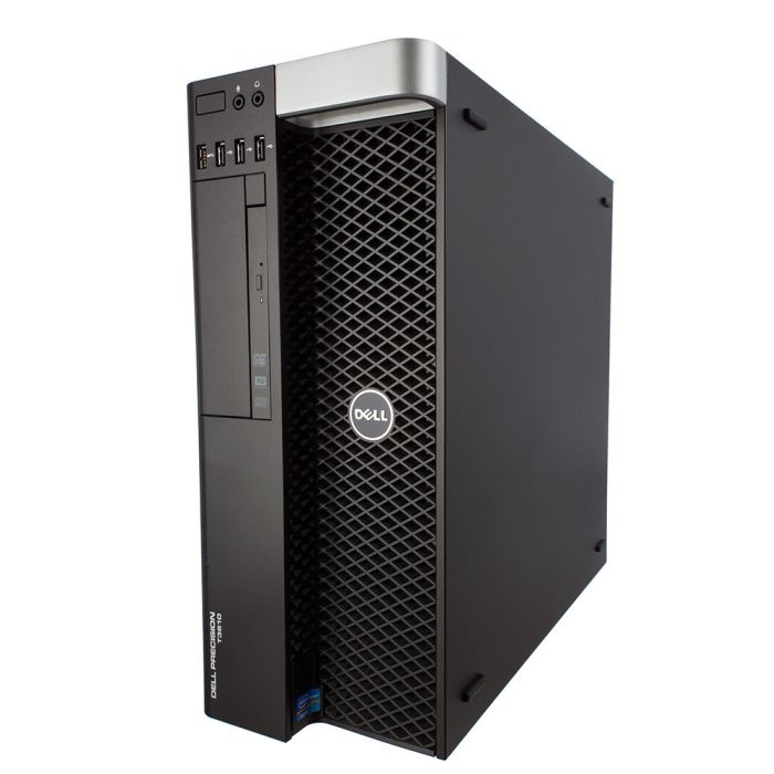 VR Ready Gaming PC Dell T3610 - Quad Core Xeon E5-1620 v2, 16GB, GTX 1650 GDDR6, 1TB HDD, DVDRW, WiFi, 4K, HDMI, Windows 10 Home Desktop PC Computer