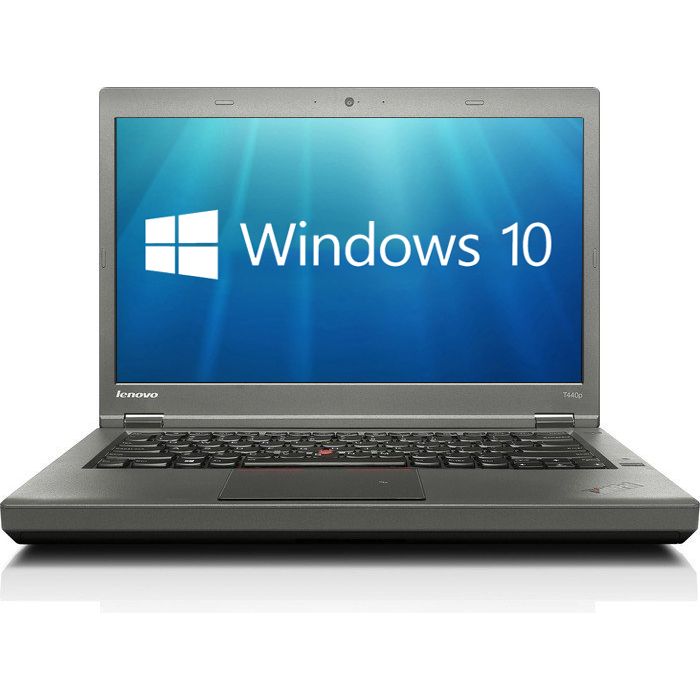 Lenovo ThinkPad T440p 14.1" i5-4300M 8GB 256GB SSD DVDRW WebCam USB 3.0 WiFi Bluetooth Windows 10 Professional 64-bit Laptop PC Computer