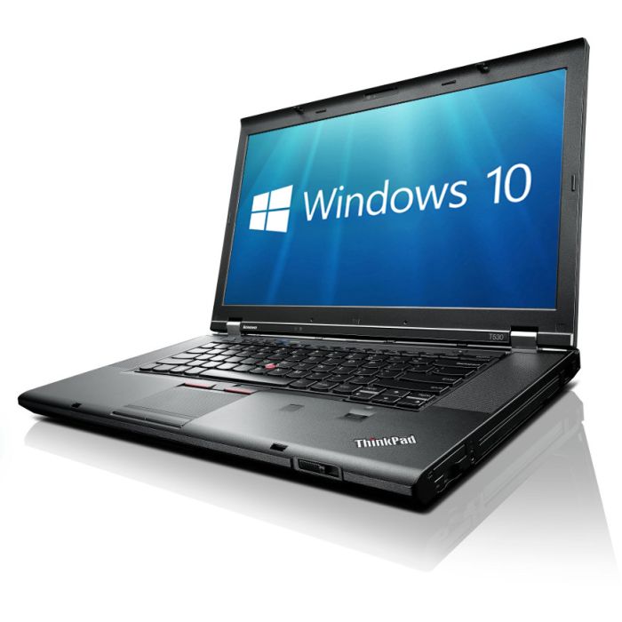 Lenovo ThinkPad T530 15.6" Core i5-2520M 8GB 256GB SSD DVDRW WiFi WebCam Windows 10 Pro Laptop PC