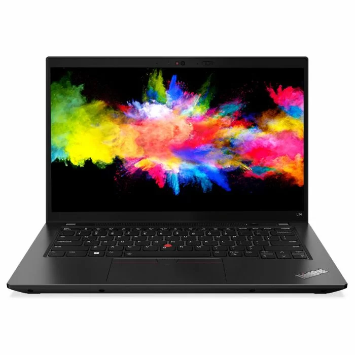 Lenovo ThinkPad L14 Gen 4 14 Inch FHD Laptop Front View Screen On