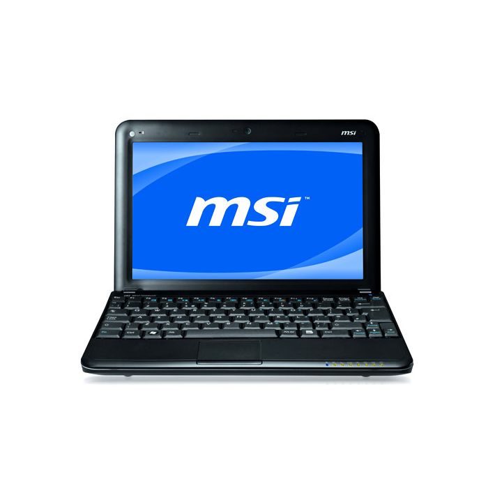 Refurbished MSI Wind U130 Black Netbook. Buy refurbished windows 7