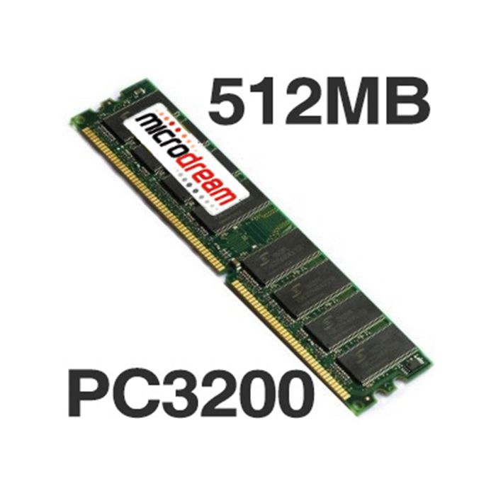512MB PC3200 400MHz DDR 184Pin NON-ECC Desktop PC Memory RAM