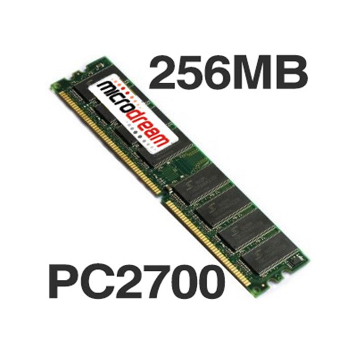 256MB PC2700 333MHz DDR 184Pin NON-ECC Desktop PC Memory RAM