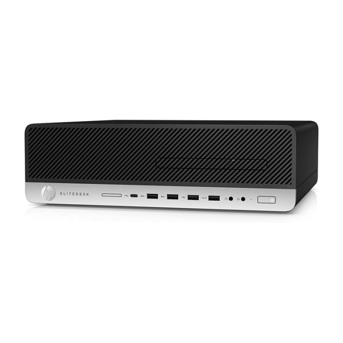 HP ProDesk 600 G3 SFF Desktop PC - 7th Gen Intel Quad Core i5-7500 3.4GHz 8GB DDR4 256GB SSD DVDRW USB 3.1 WiFi Windows 10 Professional