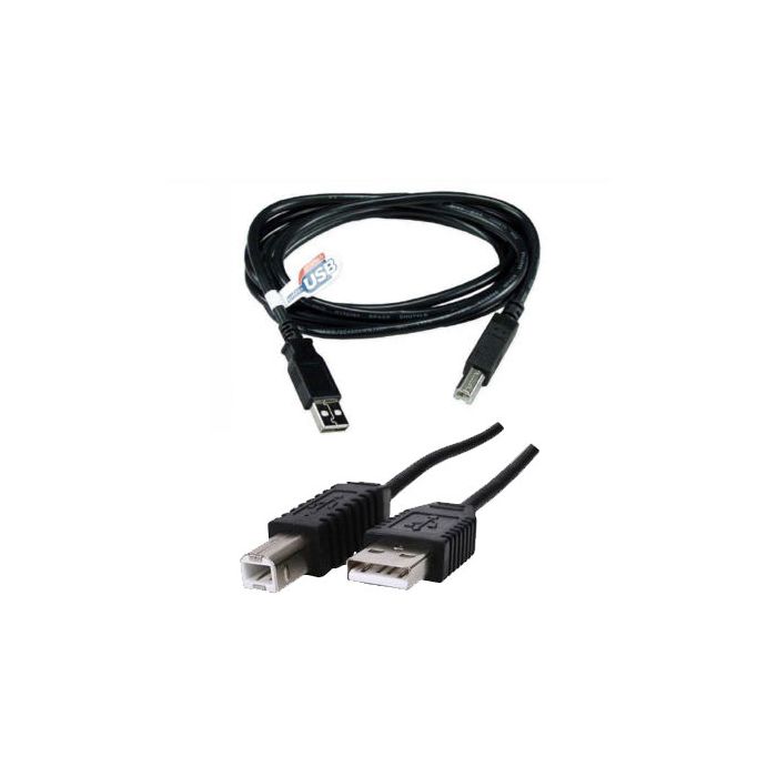 USB 2.0 Hi-Speed Black 1.8M A to B A-B Printer Cable 