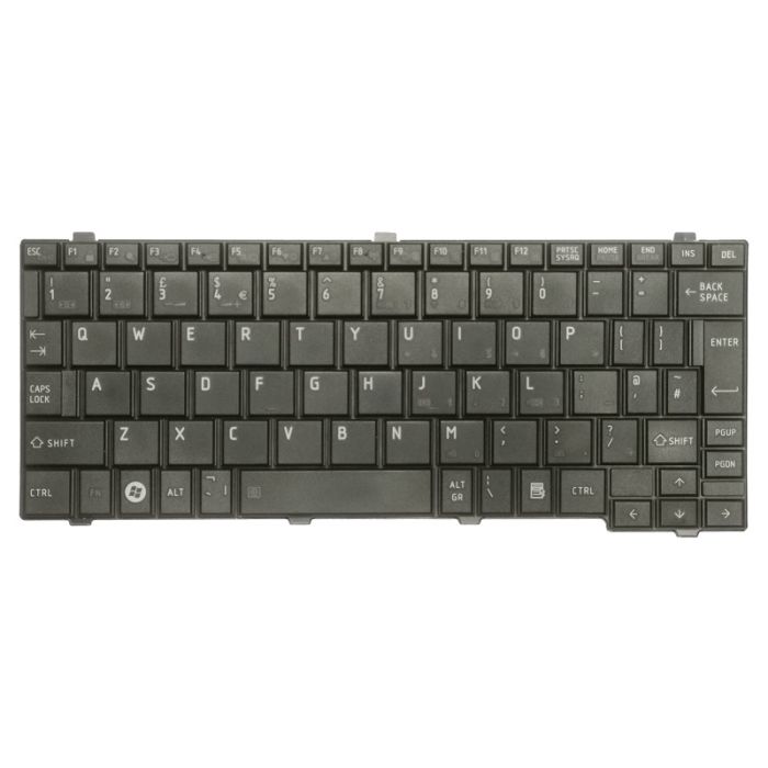 Toshiba NB510 ISO UK Layout QWERTY Keyboard Black V000260320 6037B0065405