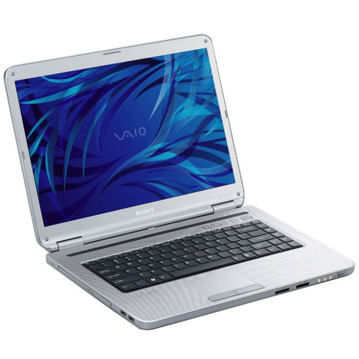 Sony Vaio VGN-NR21Z 15.4" Core 2 Duo T8100 2GB 250GB WiFi Windows 7 Laptop