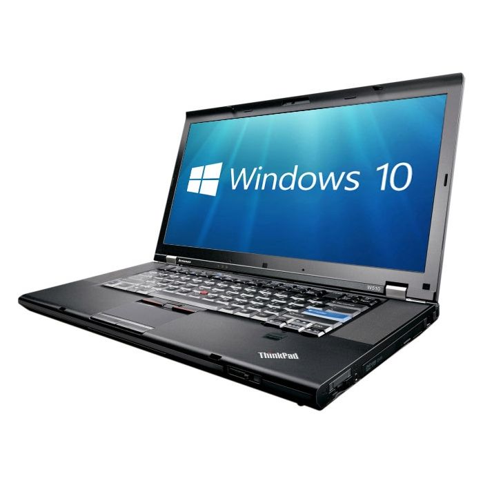 Lenovo ThinkPad W510 15.6" Quad Core i7-720QM 8GB 256GB SSD Quadro FX 880M Windows 10 Professional 64-bit