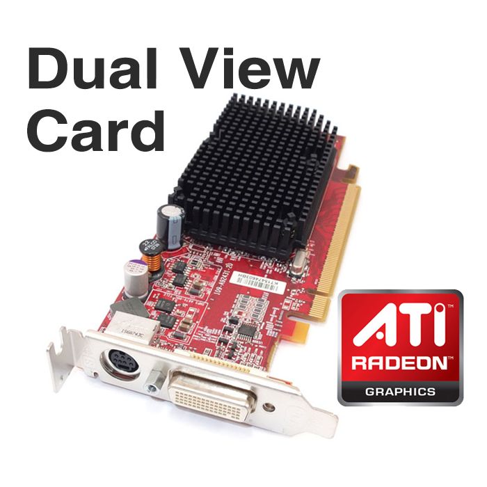 Dell ATi Radeon X1300 Pro 256MB PCI-E DMS-59 Dual View Graphics Card KT154
