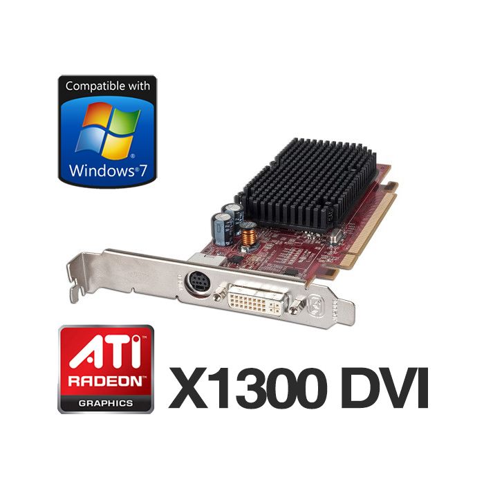 ATi Radeon X1300 128MB PCI Express DVI TV-Out Graphics Card HJ513