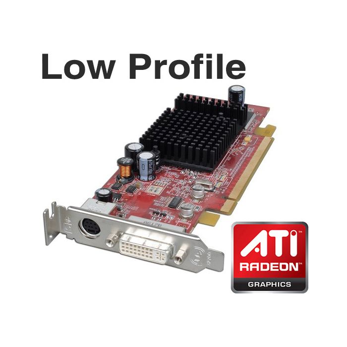 Dell J9133 ATi Radeon X600 128MB PCI-Express Low Profile Graphics Card