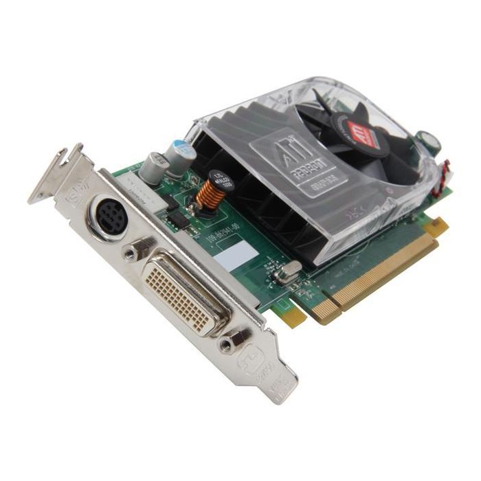 ATi Radeon HD 3450 256MB DMS-59 PCI-e Dual View Low Profile Video Card Y104D