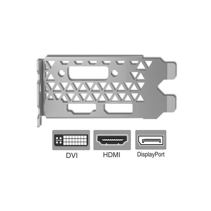 Zotac GTX 1650 Low Profile Bracket for Video Graphics Card DVI HDMI DisplayPort