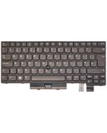 Lenovo ThinkPad T470 T480 ISO UK Layout Keyboard 01HX302 front view