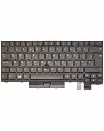 Lenovo ThinkPad T470 T480 ISO UK Layout Keyboard 01HX302 front view

