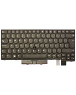 Lenovo ThinkPad T490 T14 L390 E490 Keyboard 01YP268 UK Layout front view