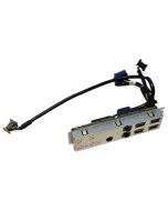 Illustration depicting Dell OptiPlex 7020 9020 SFF Front USB Audio Panel Board 0DJH3K DJH3K