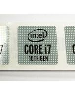 Genuine Intel Core i7 Inside Case Badge Sticker (10th Generation) 18mm x 18mm