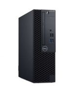 Illustration depicting Dell OptiPlex 3070 SFF Desktop Intel Core i5-9500 8GB 256GB SSD DVD HDMI DP USB 3.0 WiFi Windows 11 Pro PC Computer : MicroDream.co.uk