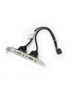 Lenovo High Profile 2x USB Rear Ports Expansion Cable 42Y8005