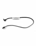 Illustration depicting 45CM Black SATA Cable Right Angle to Straight Lenovo ThinkCentre M93p 54Y9377 : MicroDream.co.uk