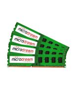 Illustration depicting 4x 1GB RAM DDR3 PC3-8500U 1066MHz DIMM 240Pin NON-ECC Desktop PC Memory : MicroDream.co.uk