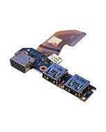 Lenovo ThinkPad T14s Gen 1 USB board NS‑C791 front view